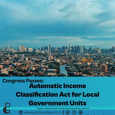 Automatic Income Classification of Local Government Units Act.